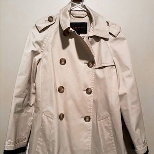 Coach Women’s Light Trench Coat (X-Small)